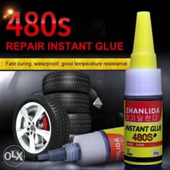 Black Auto Adhesives Tire Repair Glue 0