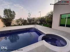 luxury and modern villa with private pool close to Saudi causeway 0
