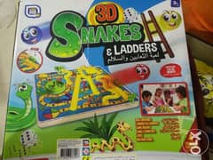 toy snakes ladder 3d and, words building 0