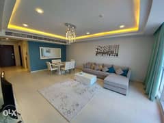 Modern Style 2 BR FF Apartment in Amwaj Island For Rent 0