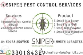Sniper pest control & Sofa Cleaning Services البحرین 0