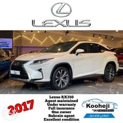 Lexus *RX-350* 2017 Agent maintained *Under warranty * Full insurance 0