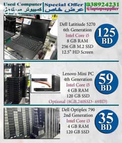 Dell Core i3, 4GB , 128 SSD 0