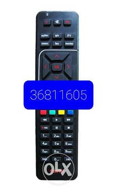 Airtel remote for call . e 0