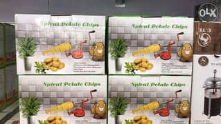 Spiral patato chips 0