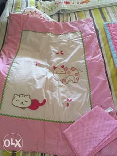 Excellent Juniors Brand blanket and a bed sheet for baby and toddler 0