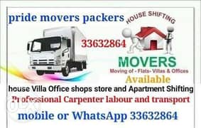 Al Bader movers packers : house Villa Office shifting 0