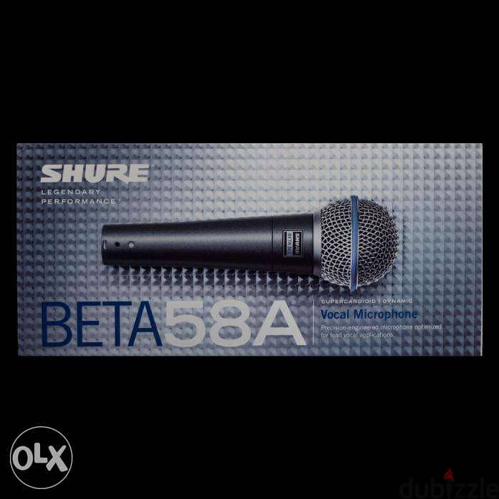 Shure Microphone Beta SM58 A 5