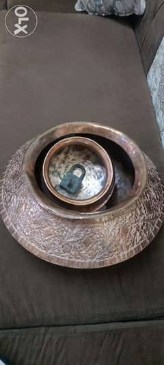 Antique big copper pot 0