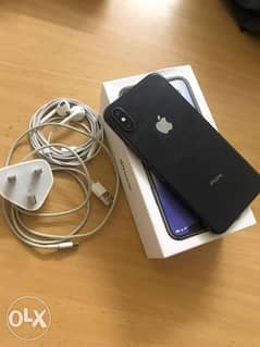 iPhone X 256gb with box and all accessories original Mint condition 0