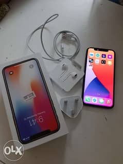 iPhone X 256gb with box and all accessories original 0