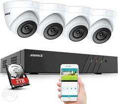 4 dahua cameras, one hard disk drive and one dvr sales and installatio 0