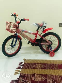 Brand New kids cycle with basket and bottle 18” 0