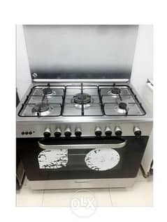 Glim Gas 5 burners 60x90 good condition delivery provided 0