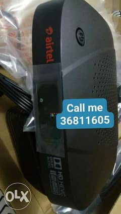 Airtel brand new full hd receiver available 0