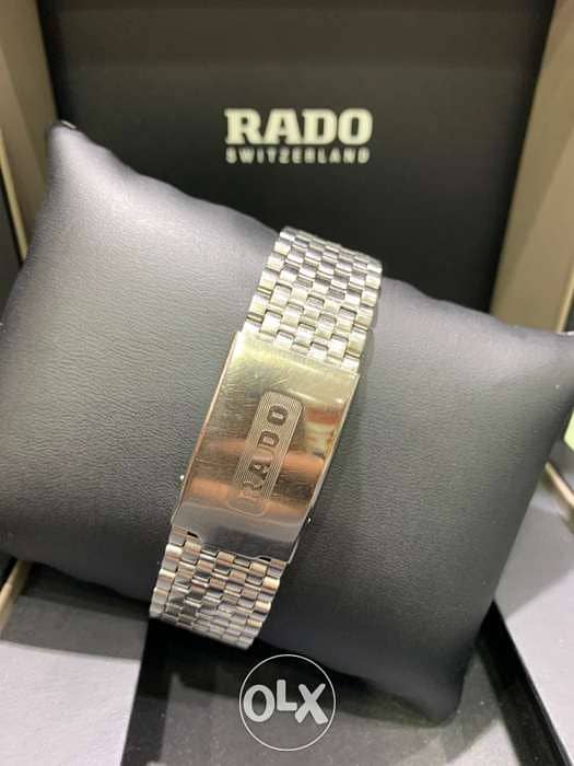 original Rado battery watch steel 1