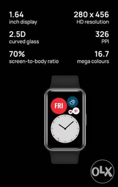 Huawei Watch Fit ساعة هواوي الرياضية