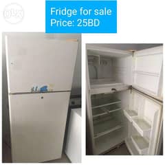 Fridge for sale working cooling old condition 0