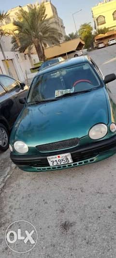 For Sale Toyata Corolla 1998 Passing Insurance 6 Months Remaining 0