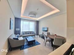 Sea view Luxury 1BR apartment+balcony+Ewa+gym+swimming pool+ 0