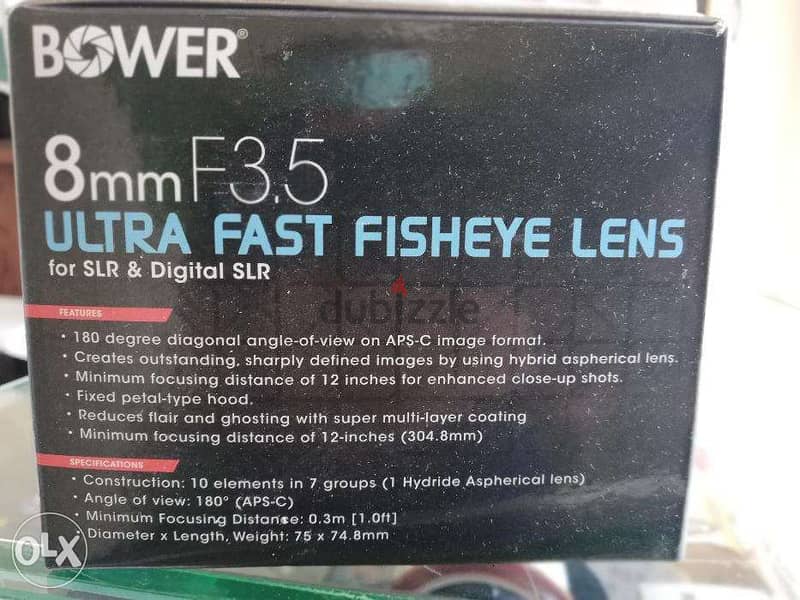 Fisheye Lens for Canon APS-C EOS Cameras 5