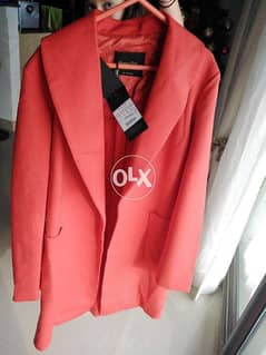 Massimo Dutti Women Red Jacket for Sale!