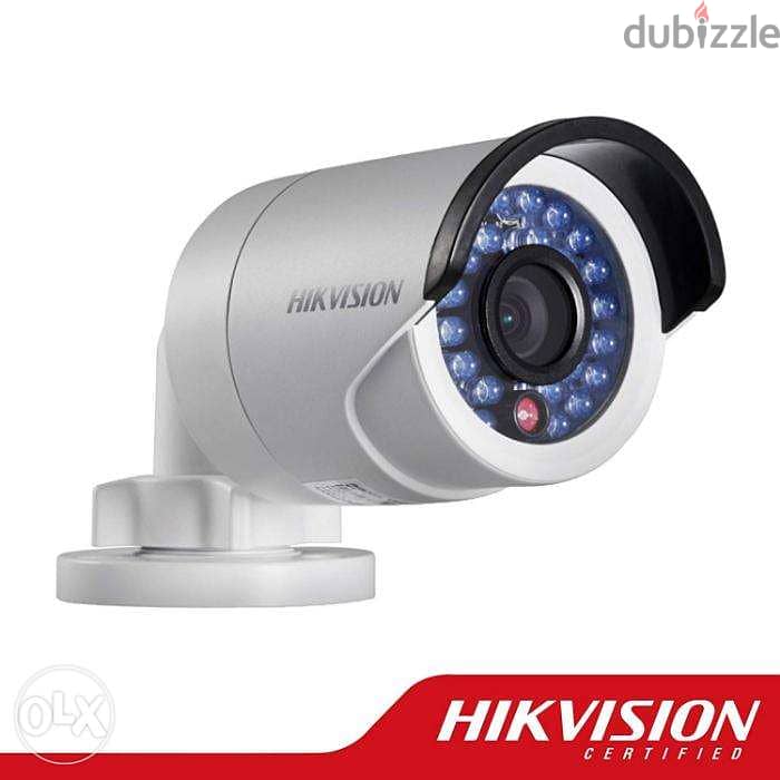 Hikvision CCTV Camera-Full HD (2MP)-with 4CH DVR 1TB 0