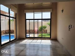 4 Bedroom + maid room semi furnished beautiful villa with private pool 0
