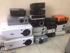 For sale 21 projectors for scrap, they only need 5 BD repa 0