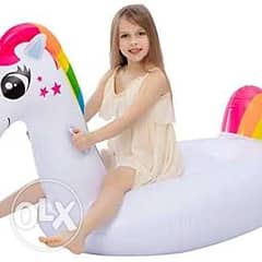 Unicorn pool float for sale kids playing 2.500 each 0