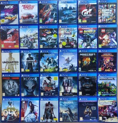 PS3 / PS4 /  PS5 / XBox Games  العاب مستخدمة وجديدة