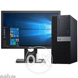 Dell Optiplex 3060 3.20GHZ CORE i7-8th GEN 256 SSD+500B HDD 8ram