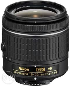 Nikon AF-P DX NIKKOR 18-55mm f/3.5-5.6G VR Lens - New 0
