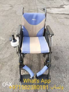 Electric Wheelchair Yamaha Japan كرسي متحرك كهربائي 0