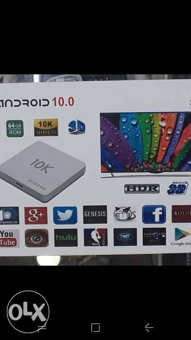 10k Android tv box 4gb ram 64gb rom 0