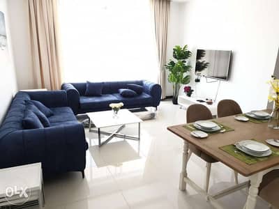 mob 33180618 / 2 bedrooms + maidsroom in Janabiyah near Almercado