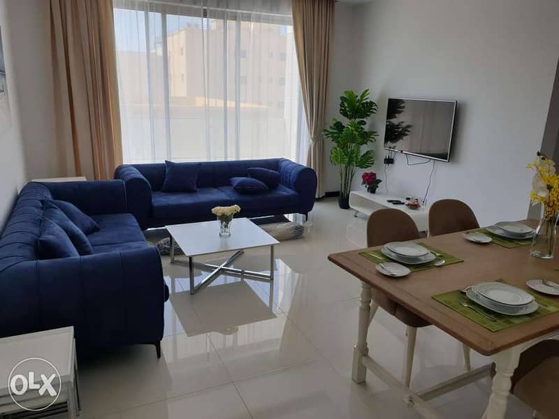 mob 33180618 / 2 bedrooms + maidsroom in Janabiyah near Almercado 6