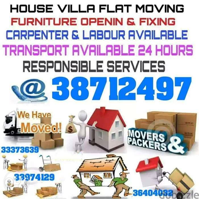 Muharraq shifting moving room flat villa 0