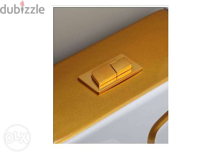 Diamond White Luxury Toilet design model with Line 2