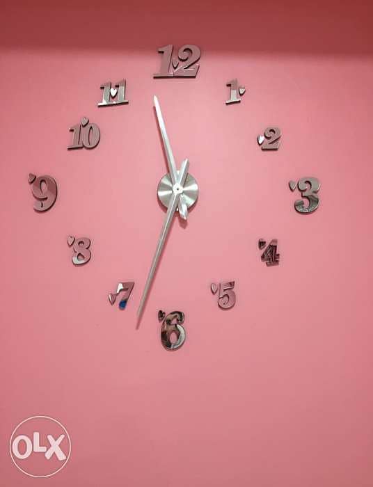 Modern 3D wall clocks 2