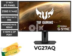 ASUS VG27AQ  1MS  165HZ 0