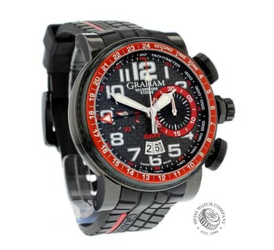 GRAHAM SIVERSTONE STOWE GMT RED Limited Edition