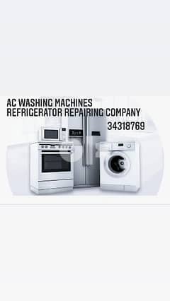 All types of AC washing machine refrigerator repairing company