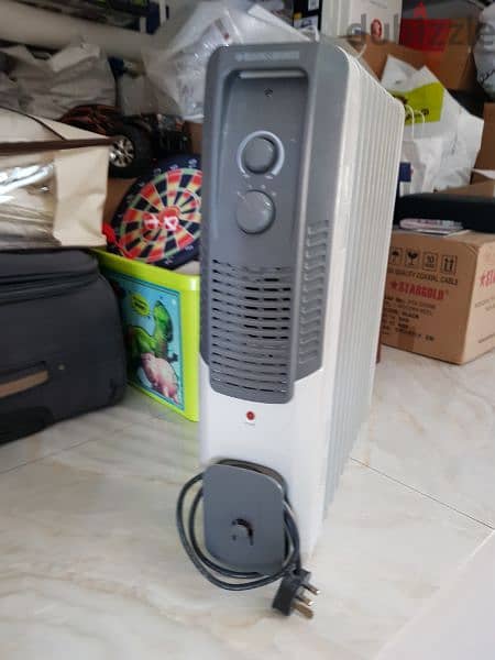 black and decker oil heater 1