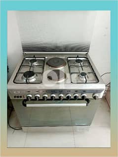 Glem Gas in good working condition 5 burners 60x80 0