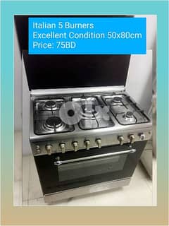 5Burner italian exellentcondition working all good delivery available 0