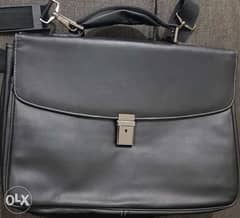 Full leather laptop bag brand new 0