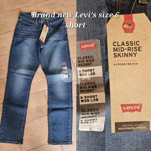 Levi's Jeans, Women's Clothing