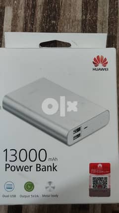 Brand New Original Huawei 13000mA PowerBank 5V/2A Dual USB Ports 0