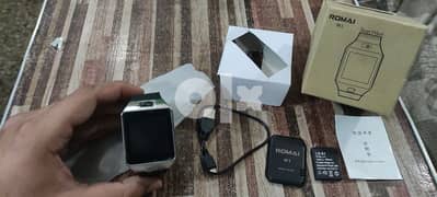 ROMAI W1 smartwatch SIM, SD Card, Camera, Mic, Bluetooth 0